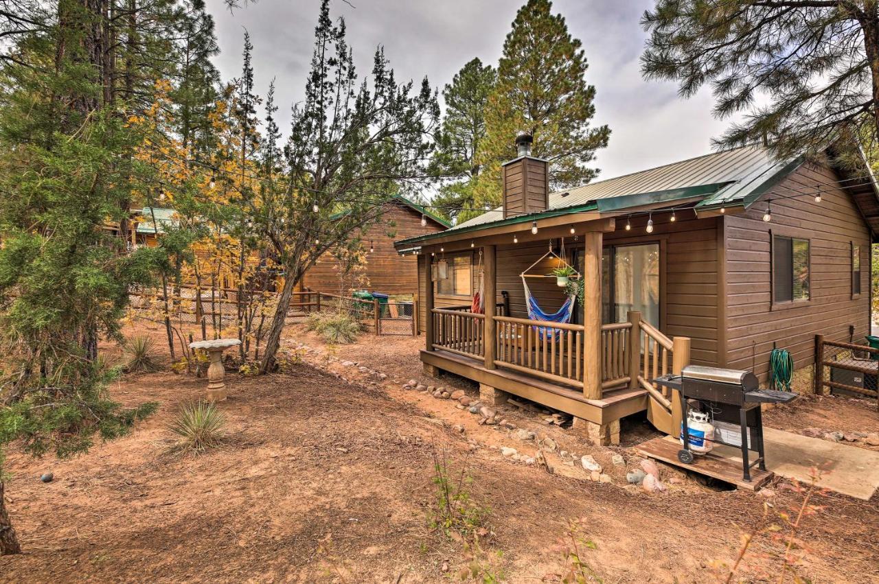 Pet-Friendly Show Low Cabin With Trail Access! エクステリア 写真