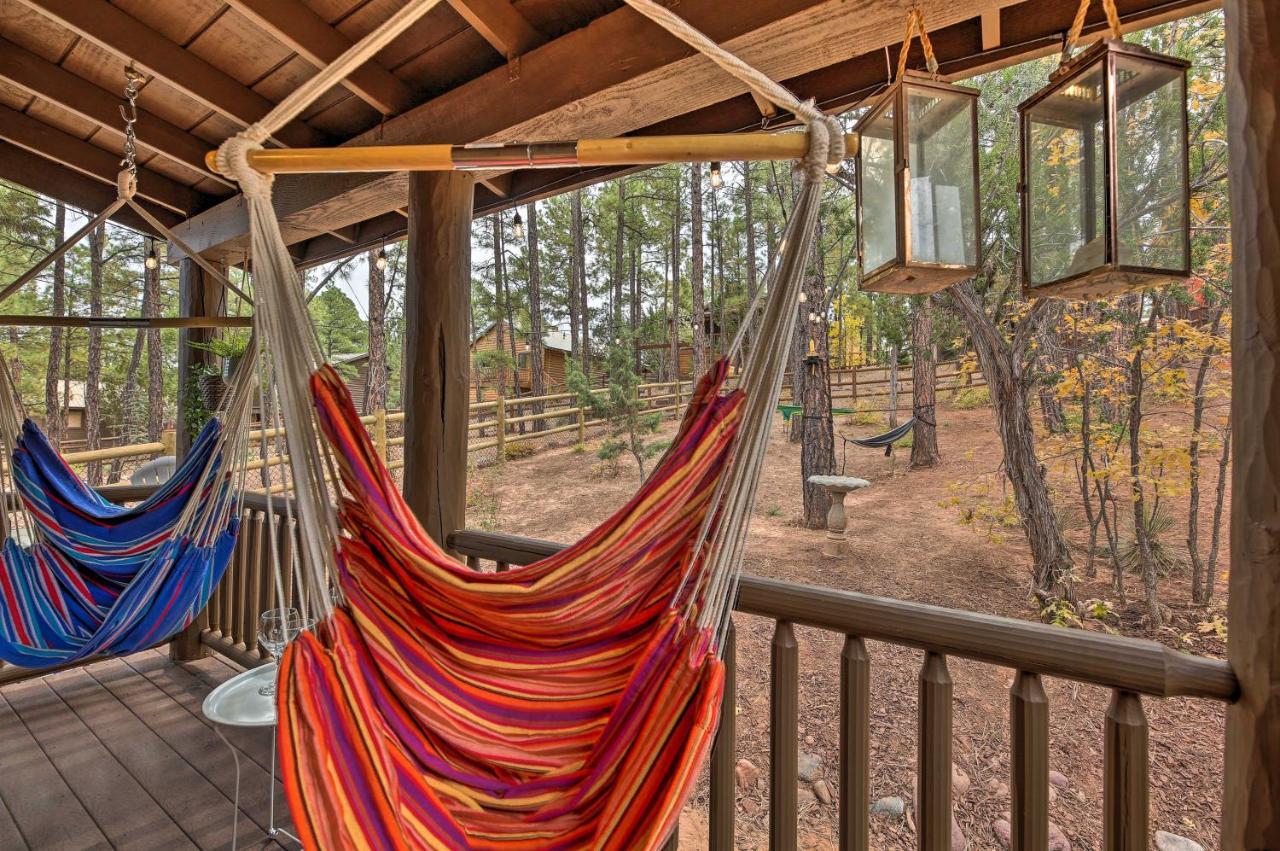 Pet-Friendly Show Low Cabin With Trail Access! エクステリア 写真